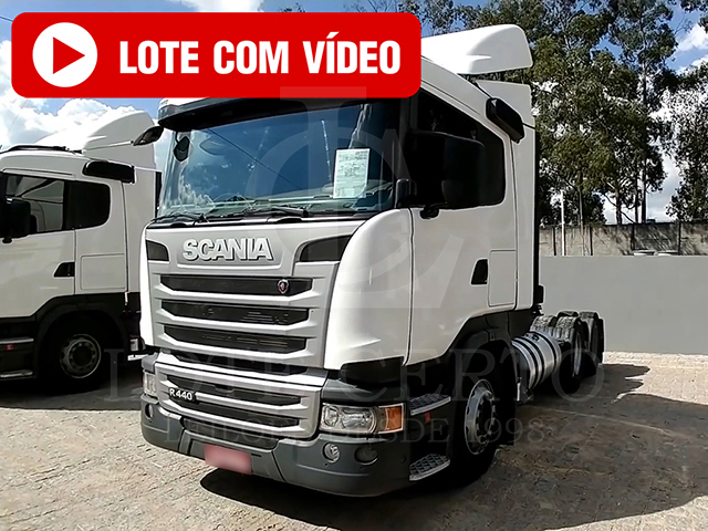 LOTE 002 - Scania R 440 A6x4 2014