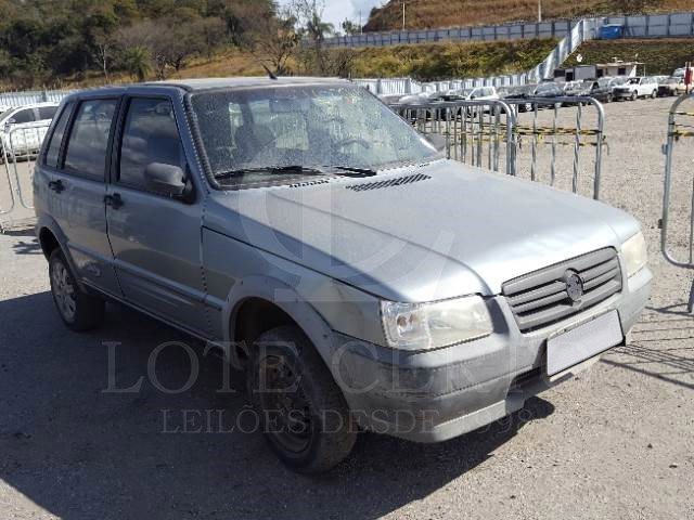LOTE 002 - Fiat Uno Mille Fire Economy Way 1.0 2010