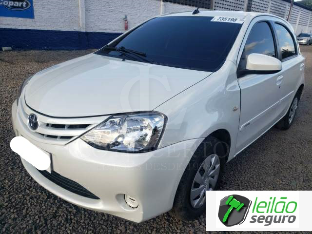 LOTE 012 - TOYOTA ETIOS HB XLS15 AT